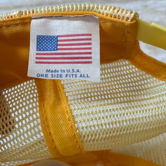 Vintage Snapback Hat Mellow Yellow Soda - Picture 5 of 6